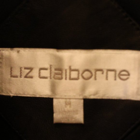 Liz Claiborne Leather Jacket - Picture 2 of 3